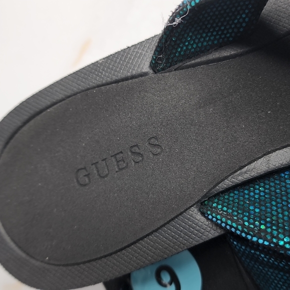 Guess multicolored bow sandals thongs - Picture 3 of 7